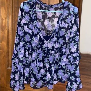 American Eagle Floral Top